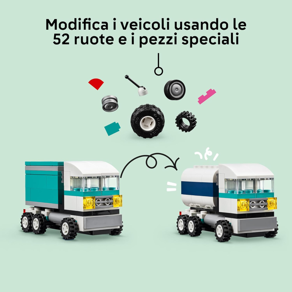 LEGO Classic Veicoli Creativi – Set Costruzioni 11036