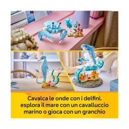 LEGO Creator 3in1 Animali Marini Delfini 31385