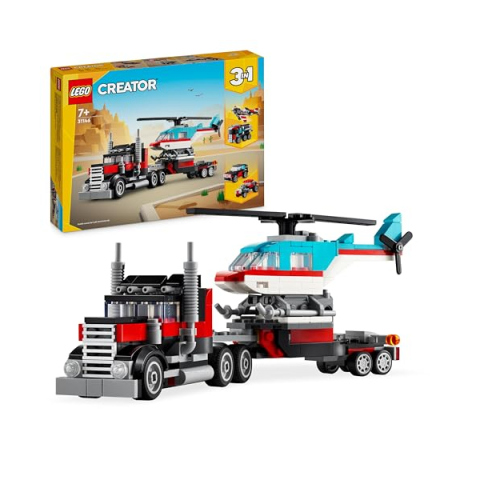 LEGO Creator 3 in 1 Autocarro con Elicottero 31146