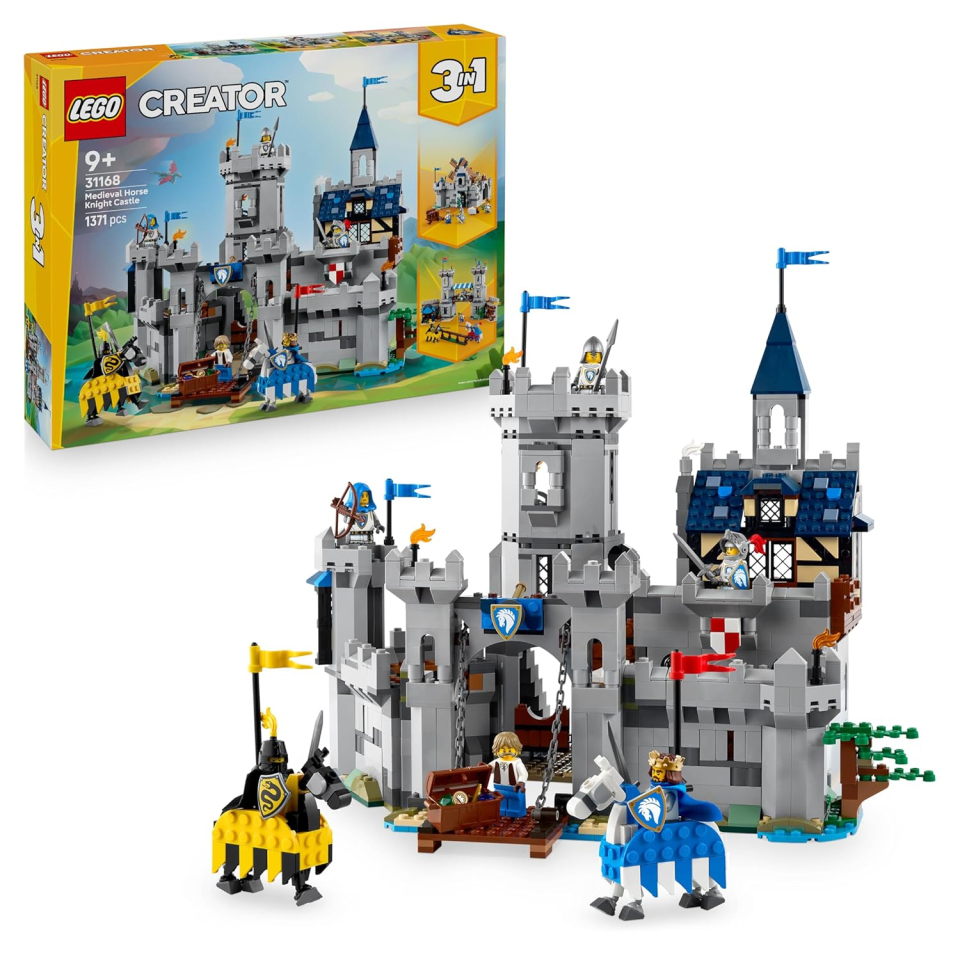 LEGO Creator 3in1 Castello del Cavaliere Medievale 31168