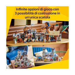 LEGO Creator 3in1 Castello del Cavaliere Medievale 31168