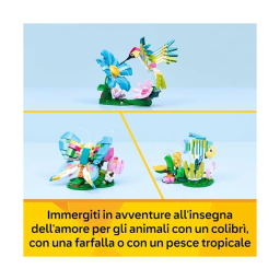 LEGO Creator 3in1 Colibrì Variopinto 31384