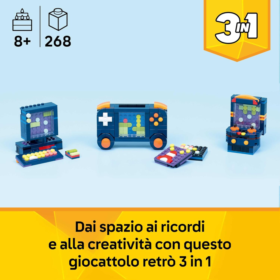 LEGO Creator 3in1 Console Retrò 31380