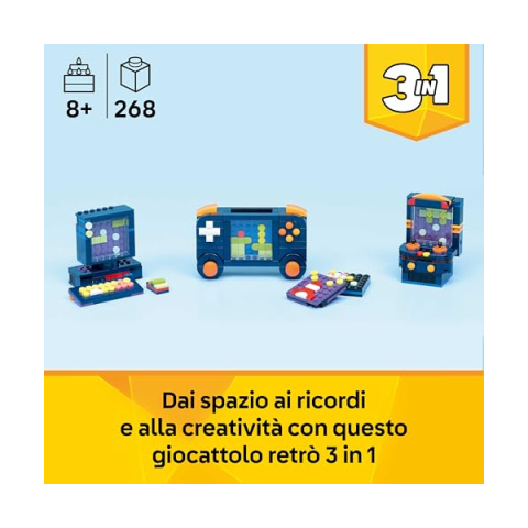 LEGO Creator 3in1 Console Retrò 31380