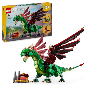 LEGO Creator 3 in 1 Drago Medievale 31161