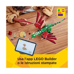 LEGO Creator 3 in 1 Drago Medievale 31161