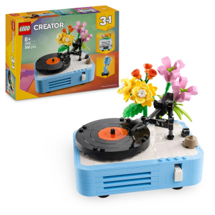 LEGO Creator 3in1 Giradischi con Fiori 31172