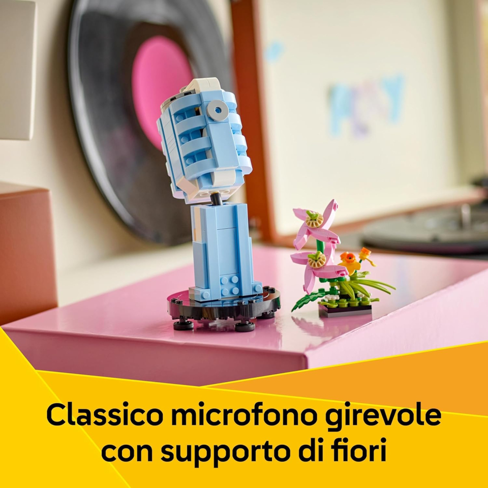 LEGO Creator 3in1 Giradischi con Fiori 31172