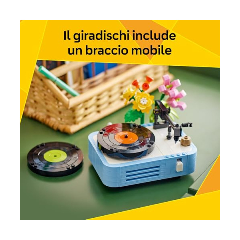 LEGO Creator 3in1 Giradischi con Fiori 31172