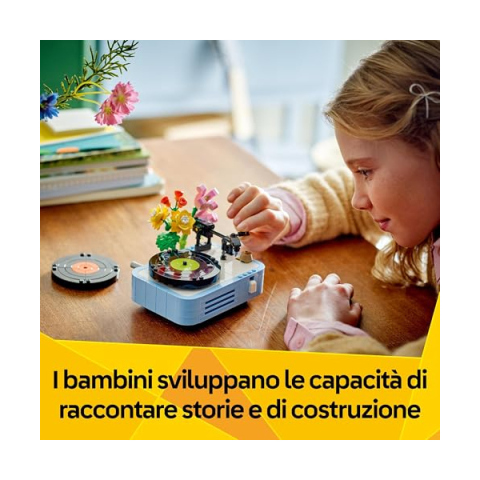 LEGO Creator 3in1 Giradischi con Fiori 31172