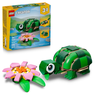 LEGO Creator 3in1 Tartaruga con Ninfea 31377