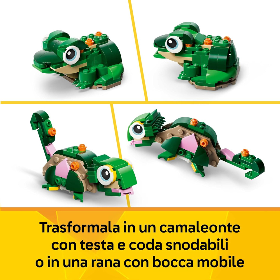 LEGO Creator 3in1 Tartaruga con Ninfea 31377