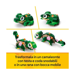 LEGO Creator 3in1 Tartaruga con Ninfea 31377