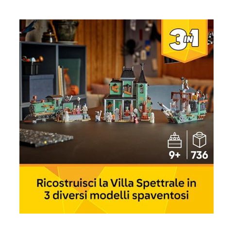 LEGO Creator 3in1 Villa Spettrale 31167