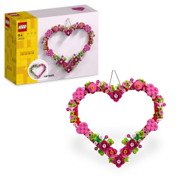 LEGO Cuore Ornamentale 40638 – Kit Creativo da Esposizione
