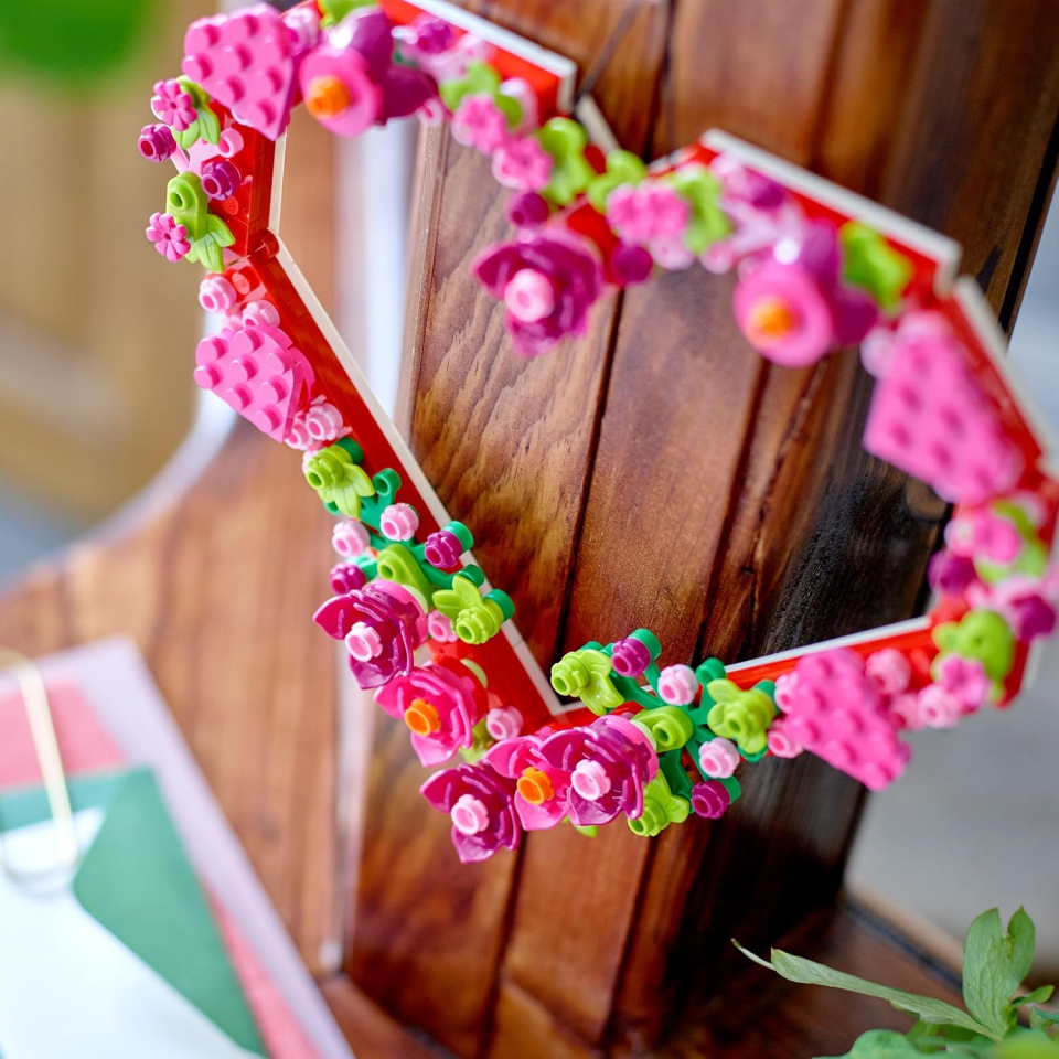 LEGO Cuore Ornamentale 40638 – Kit Creativo da Esposizione