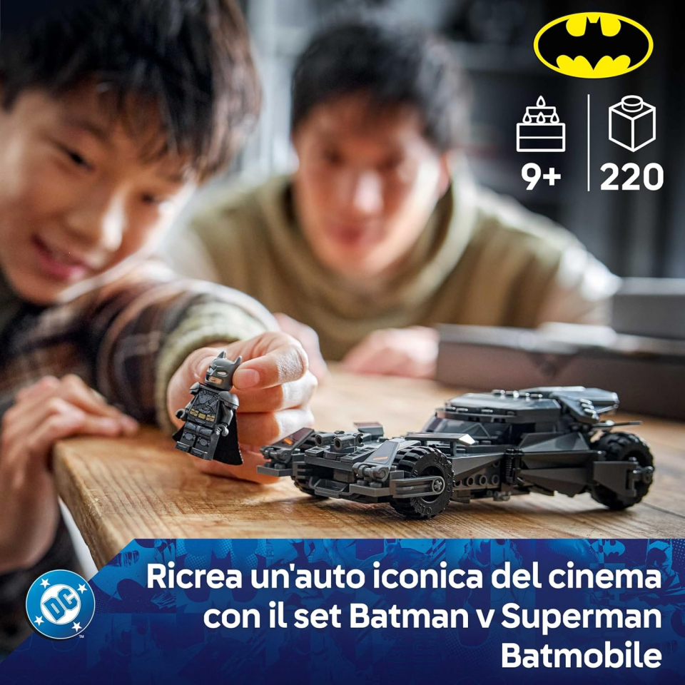 LEGO DC Batmobile Batman v Superman 76331 – Set Costruzioni da Collezione