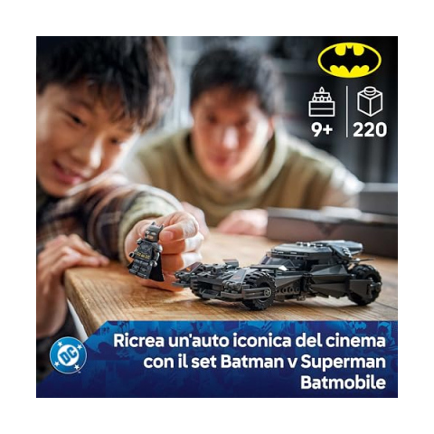 LEGO DC Batmobile Batman v Superman 76331 – Set Costruzioni da Collezione