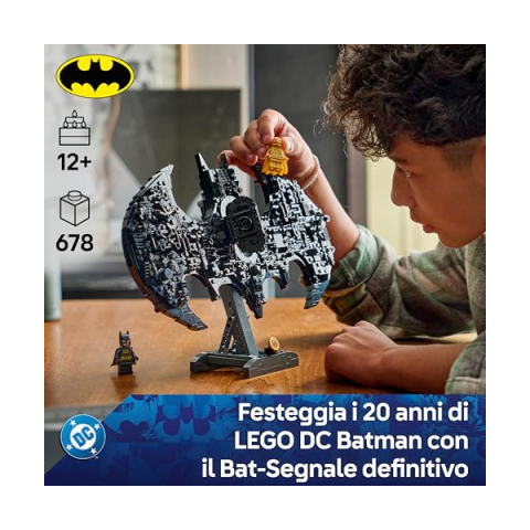 LEGO DC Logo di Batman 76330 – Set Costruzioni da Esposizione