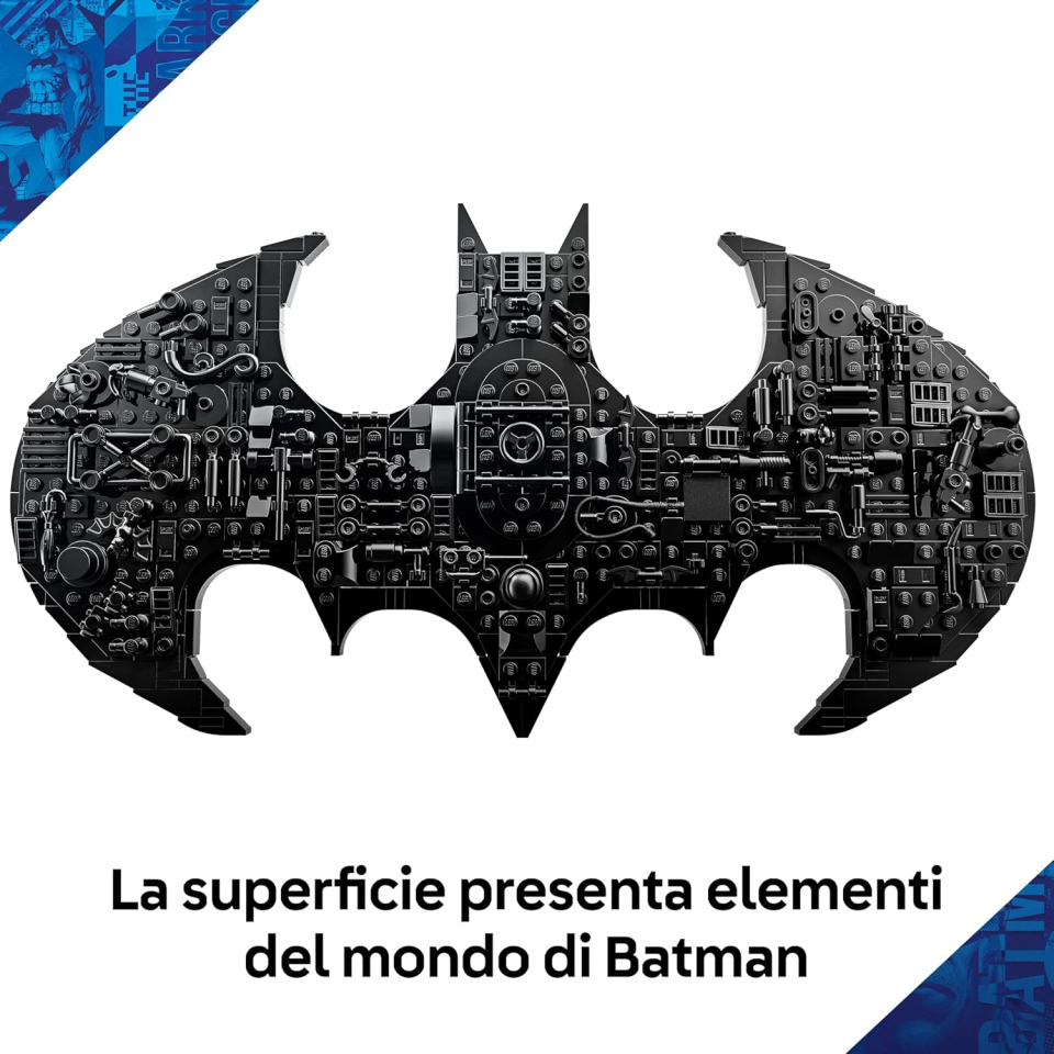 LEGO DC Logo di Batman 76330 – Set Costruzioni da Esposizione