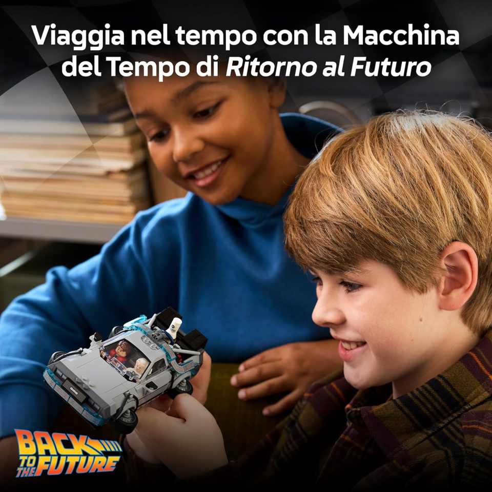LEGO Speed Champions DeLorean Ritorno al Futuro 77256