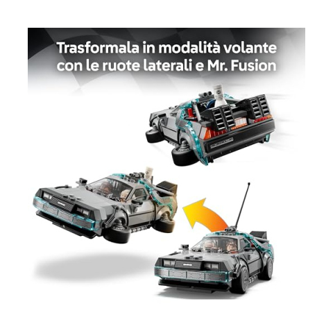 LEGO Speed Champions DeLorean Ritorno al Futuro 77256