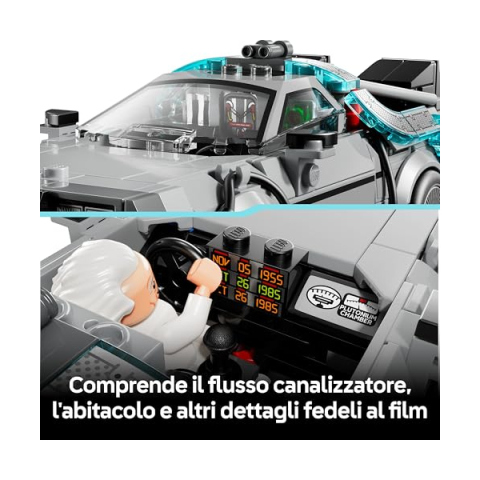 LEGO Speed Champions DeLorean Ritorno al Futuro 77256