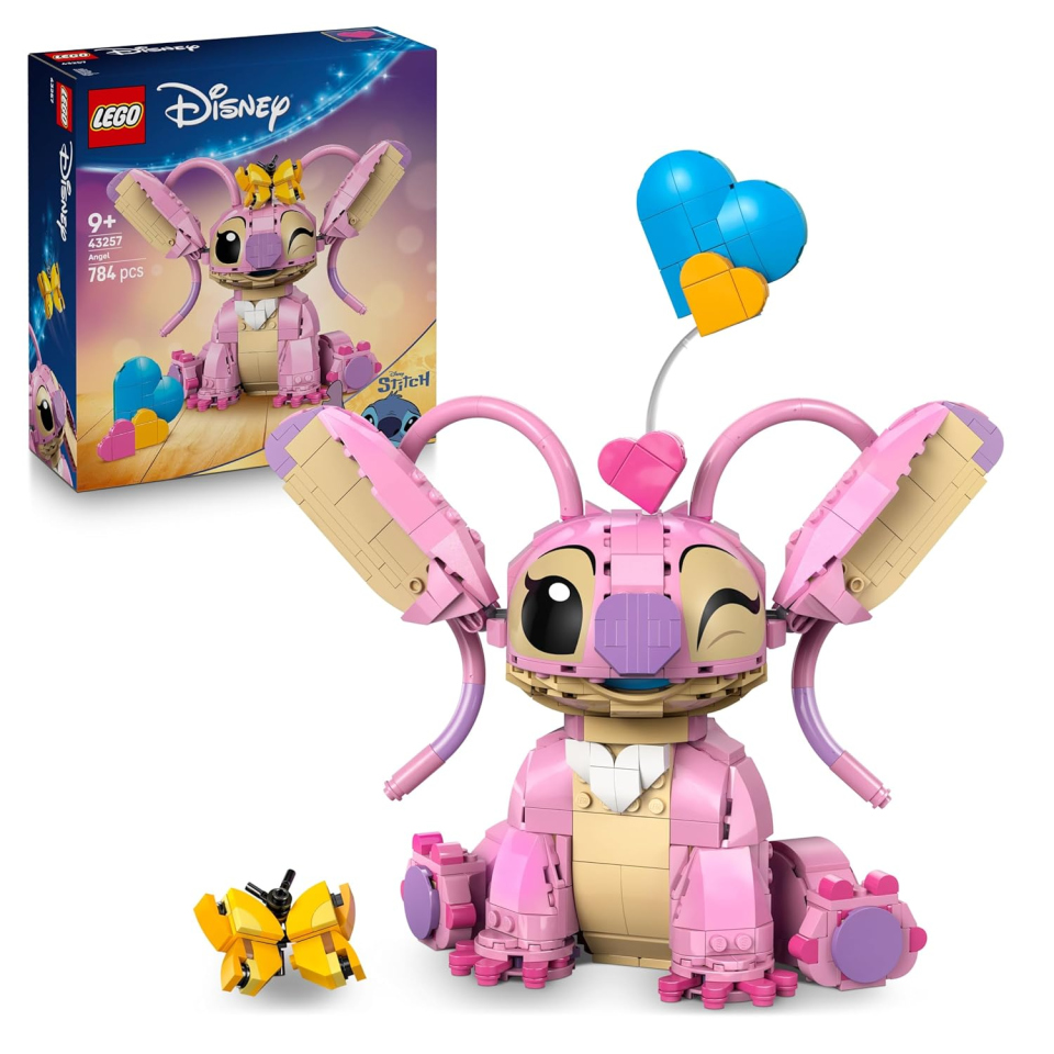 LEGO Disney Angel – Personaggio da Costruire Lilo & Stitch con Palloncini