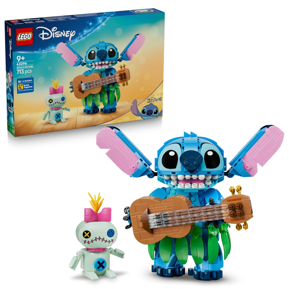 LEGO Disney costruzioni Stitch e Scrump da 9 anni
