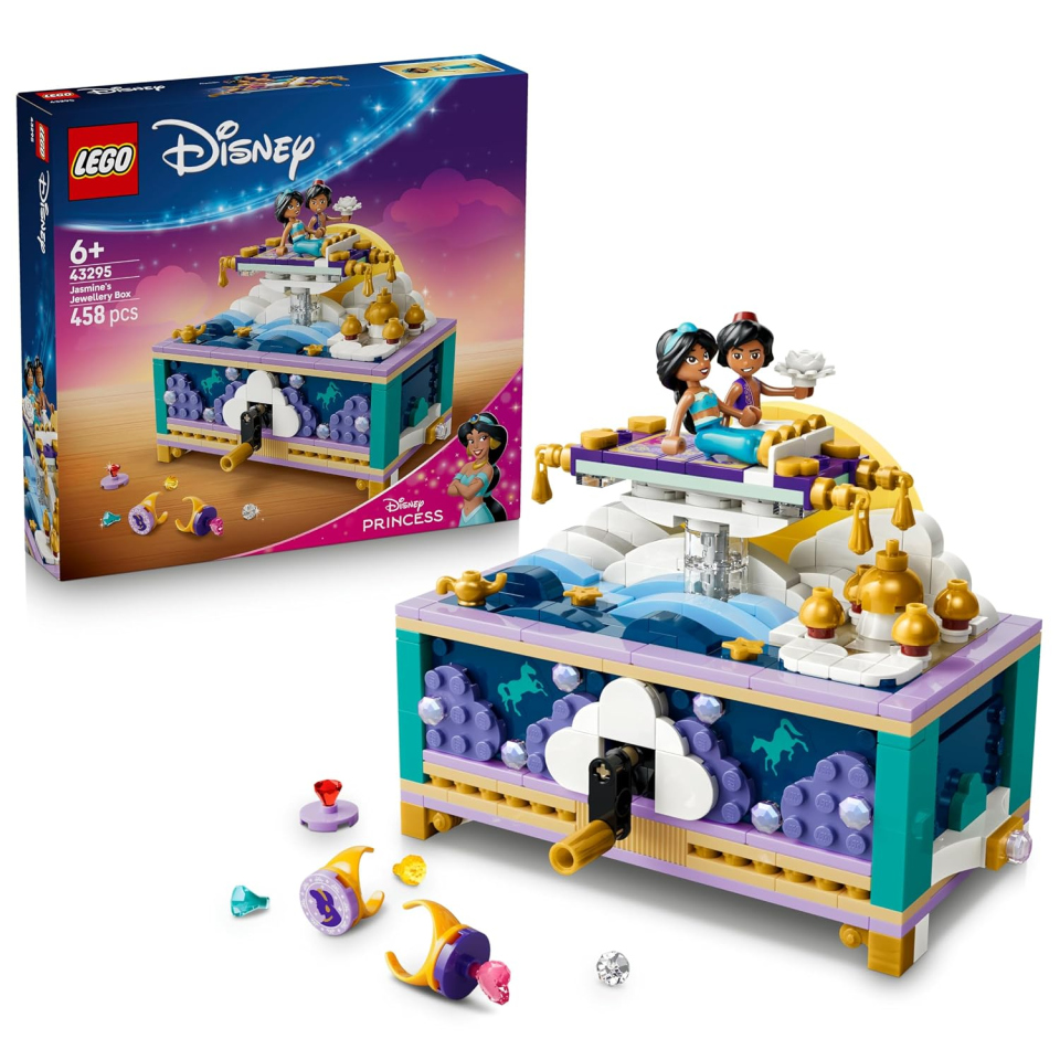 LEGO Disney Princess portagioie di Jasmine con Aladdin