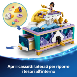 LEGO Disney Princess portagioie di Jasmine con Aladdin