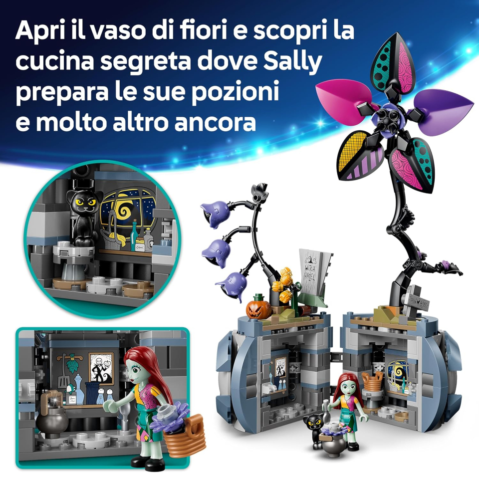 LEGO Disney Vaso di Fiori di Sally apribile