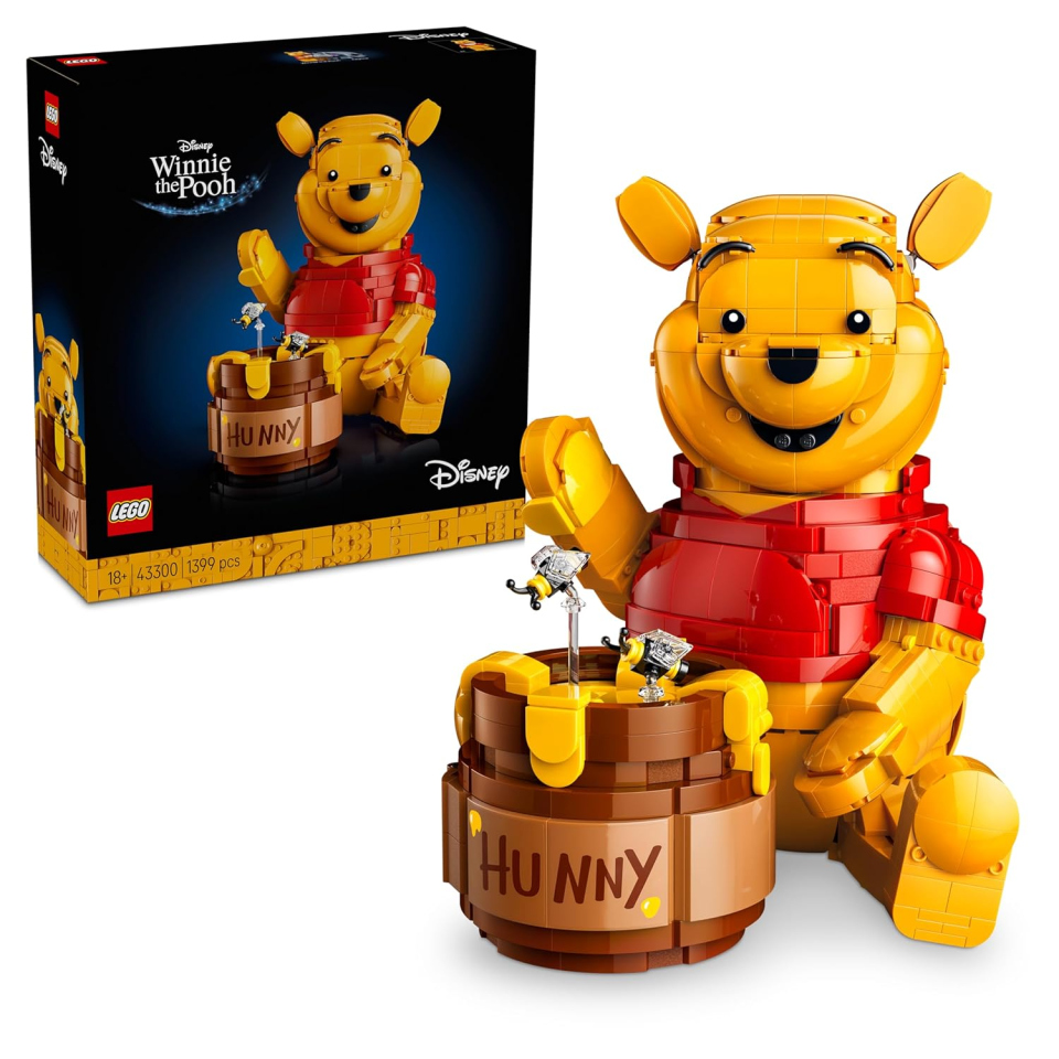 LEGO Disney Winnie the Pooh – Set da Collezione con Vaso di Miele e Ih-Oh