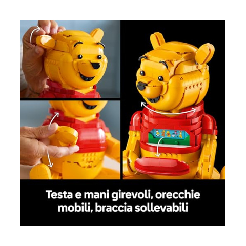 LEGO Disney Winnie the Pooh – Set da Collezione con Vaso di Miele e Ih-Oh