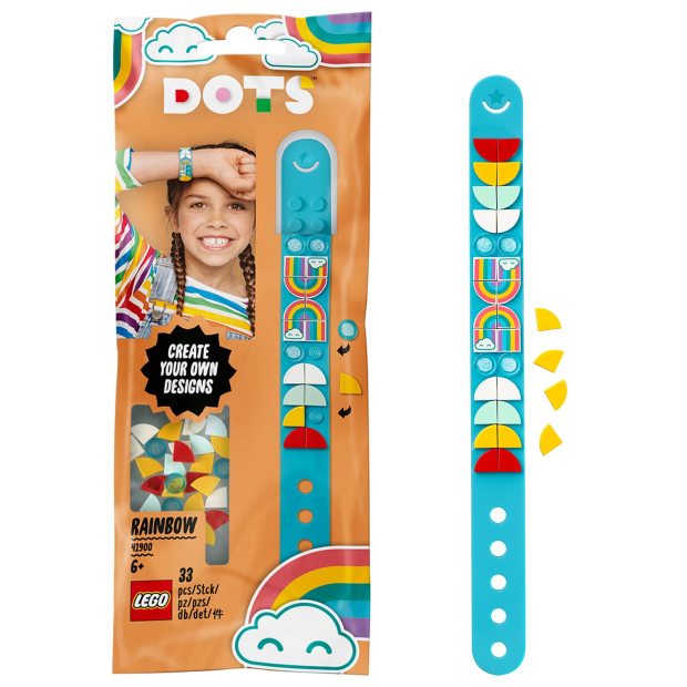 LEGO DOTS Braccialetto Arcobaleno creativo dai 6 anni