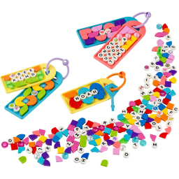 LEGO DOTS etichette per borse con messaggi