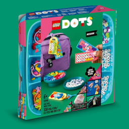 LEGO DOTS etichette per borse con messaggi