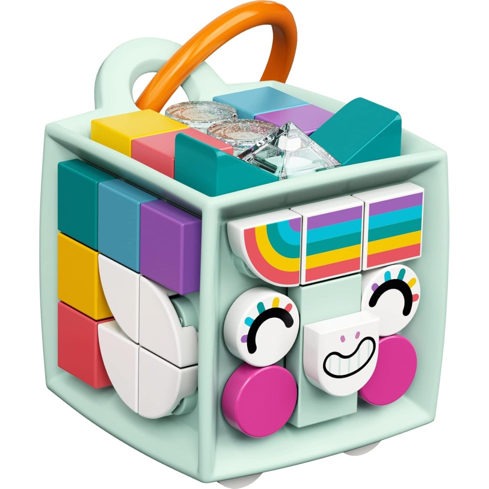 LEGO DOTS portachiavi unicorno personalizzabile dai 6 anni