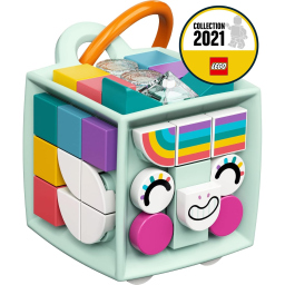 LEGO DOTS portachiavi unicorno personalizzabile dai 6 anni