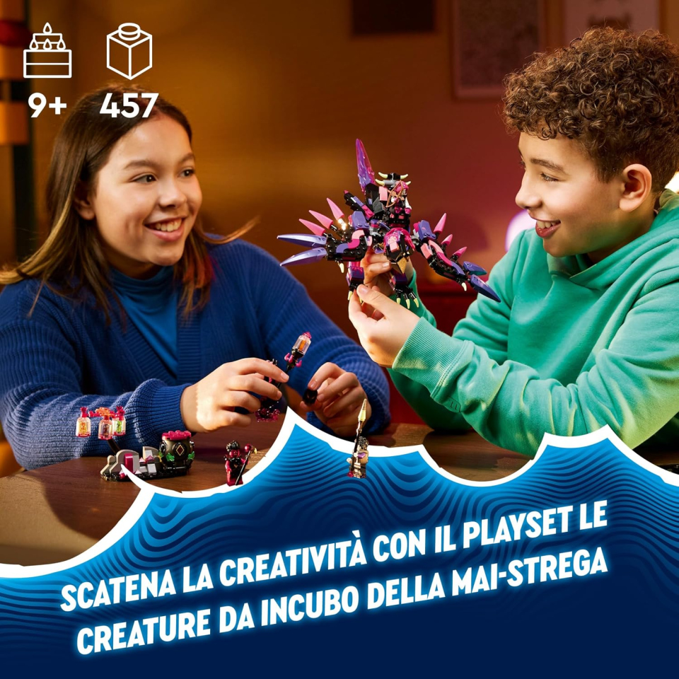 LEGO DREAMZzz Set Creature da Incubo 3 in 1