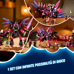 LEGO DREAMZzz Set Creature da Incubo 3 in 1