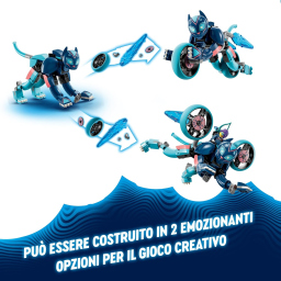 LEGO DREAMZzz Moto-Gatto di Zoey 2 in 1