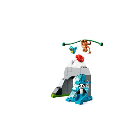 LEGO DUPLO Animali dell'Asia 10974 – Set con 11 Figure e Tappetino Sonoro