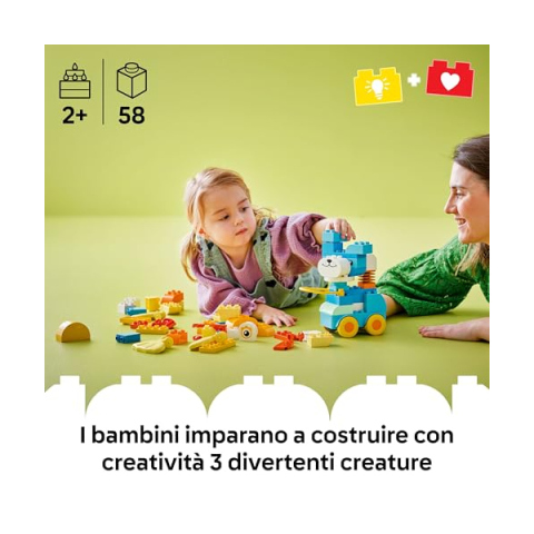 LEGO DUPLO Animali su Ruote 3 in 1 (10448)