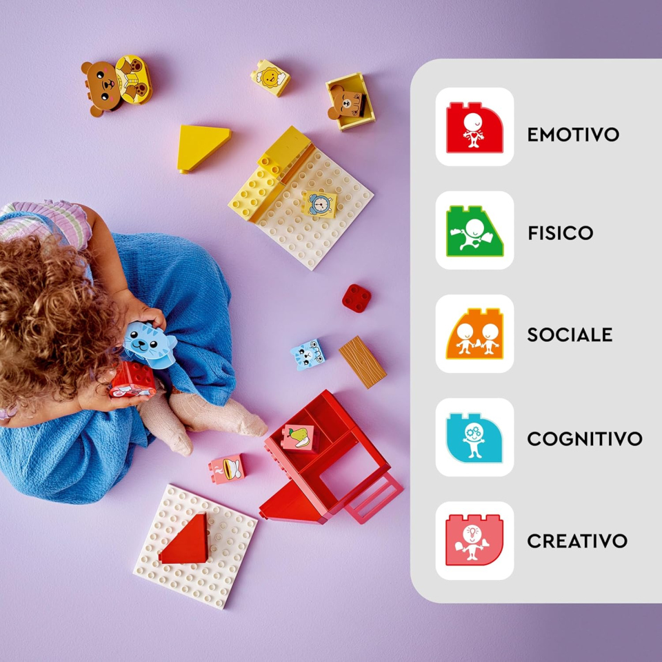 LEGO Duplo Attività Quotidiane: Mangiare e Andare a Letto 10414