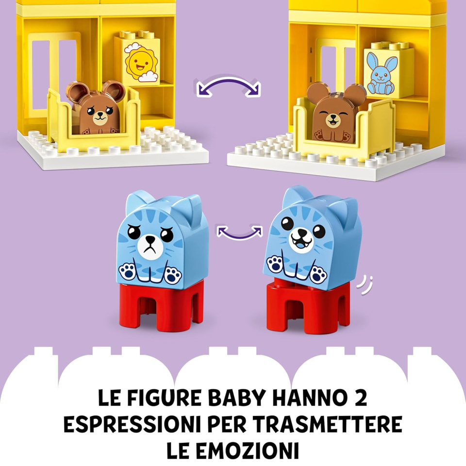 LEGO Duplo Attività Quotidiane: Mangiare e Andare a Letto 10414