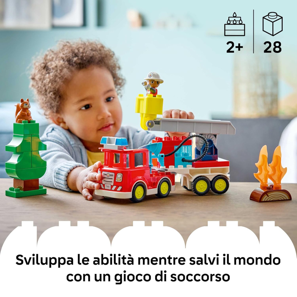 LEGO Duplo Autopompa dei Pompieri 10473