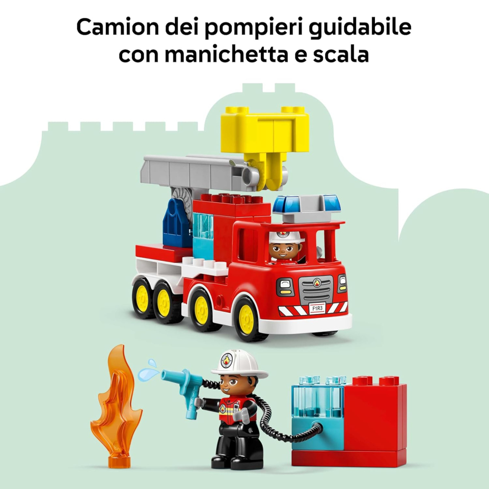 LEGO Duplo Autopompa dei Pompieri 10473