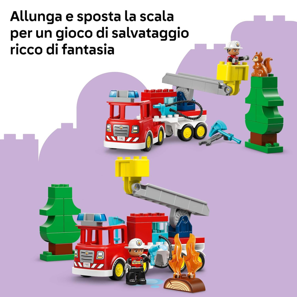 LEGO Duplo Autopompa dei Pompieri 10473