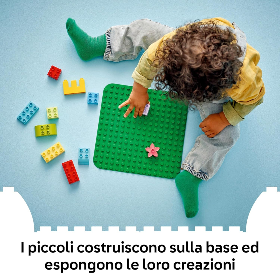 LEGO Duplo Base Verde 10460 – Piastra da Costruzione per Bambini da 18 Mesi